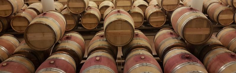 oak wine barrels